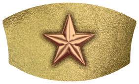 DNSWILL 430 CP GD Star Copper Gold